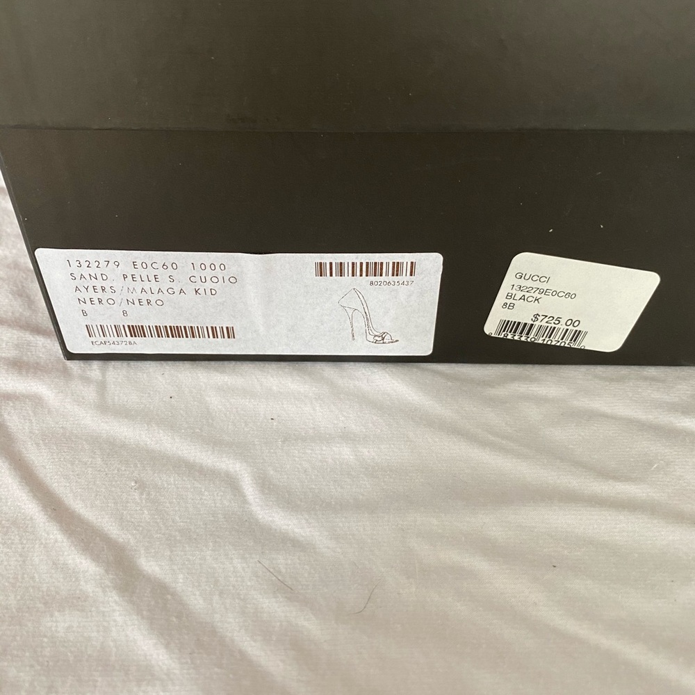 Gucci Black Python Snakeskin Pumps - image 8